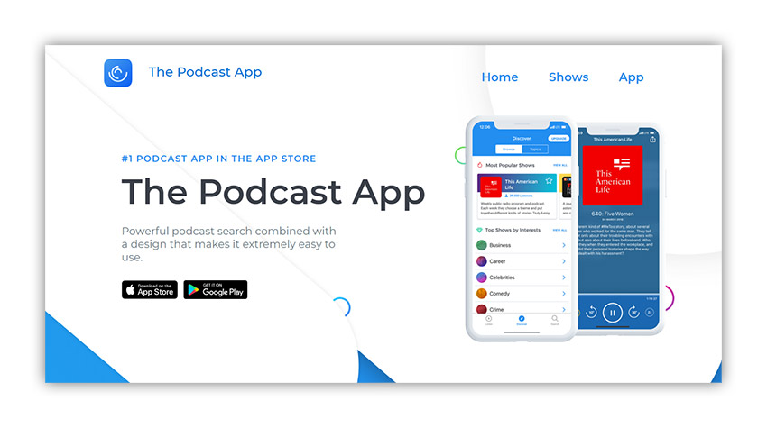 podcast .app domain