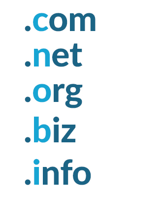 CNOBI domains .com .net .org .biz .info