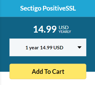 Sectigo positive SSL