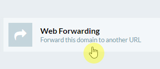 web forwarding for .tv domain