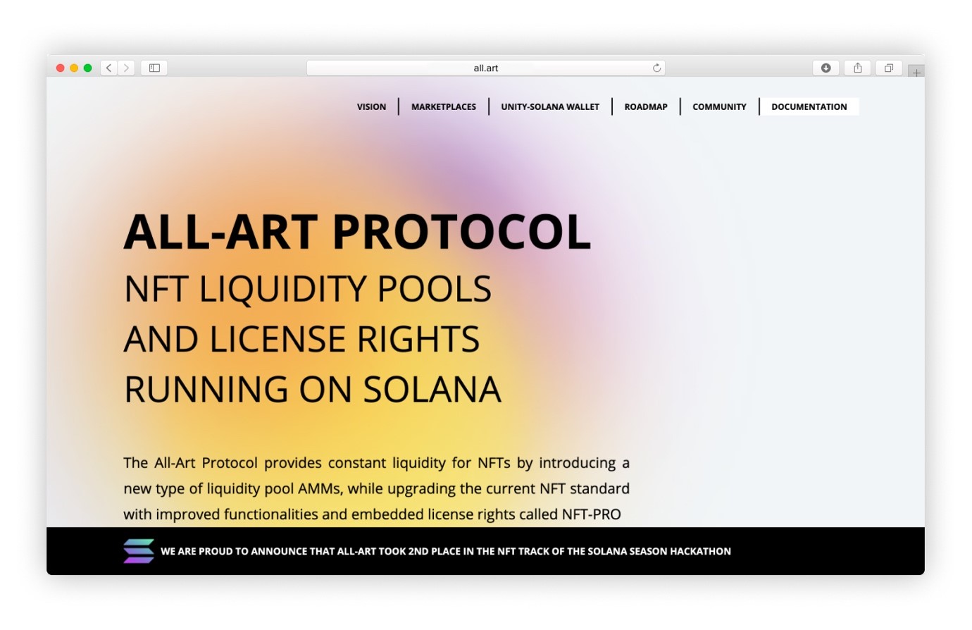 NFT liquidity pools