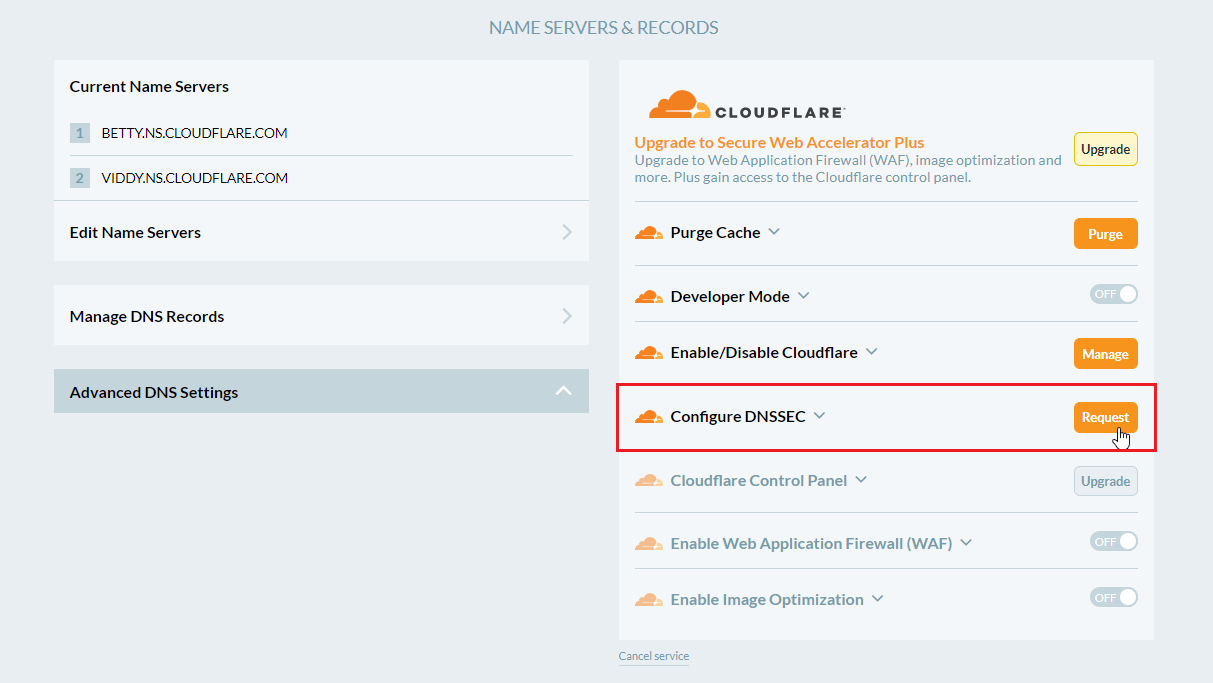 Cloudflare DNSSEC