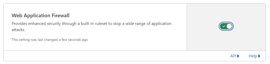 Web Application Firewall