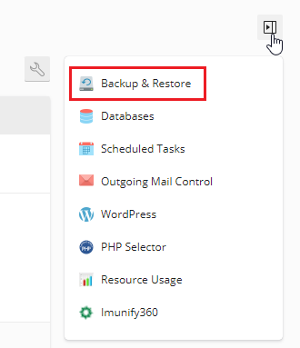 Backup & Restore