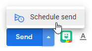 Schedule send