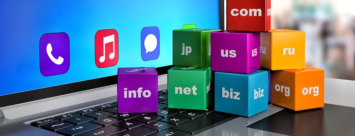 what are the different types of domains?