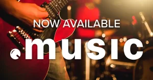 Now available .music domain