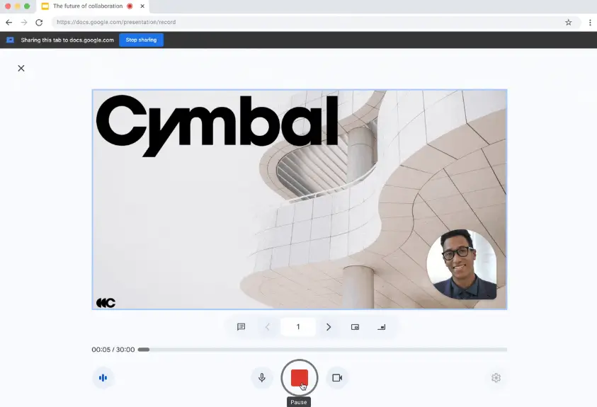 Slides video presentations