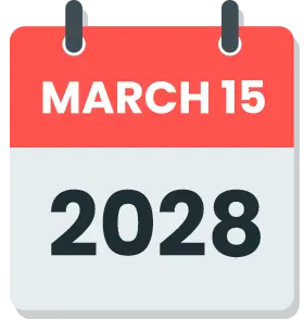 March 15, 2028