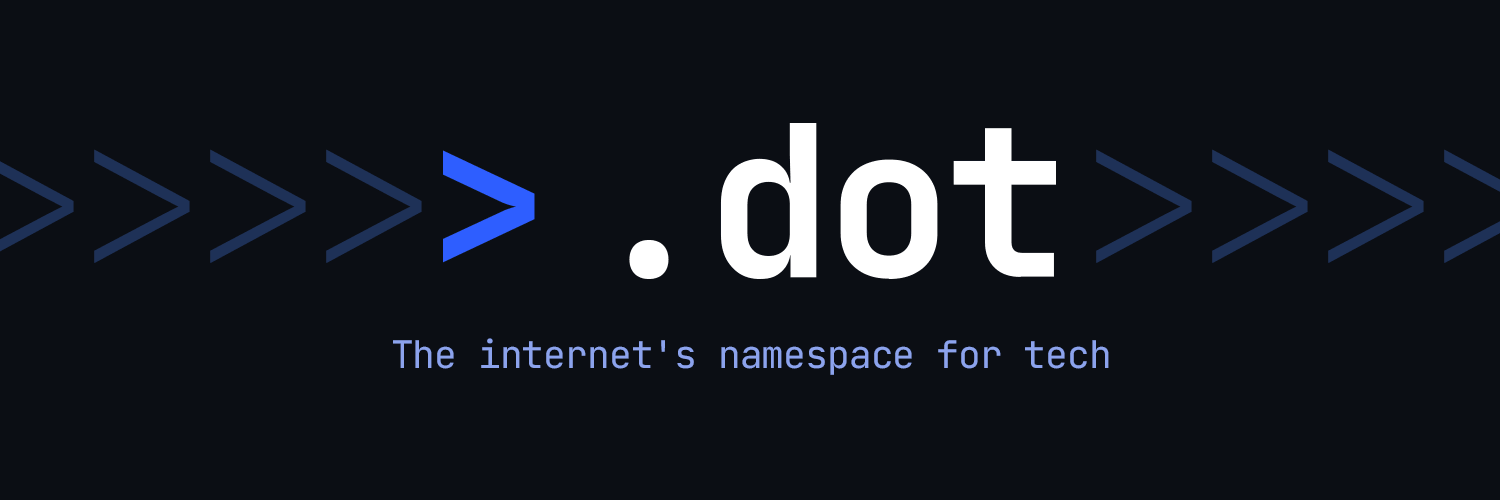 The .dot domain is here for developers