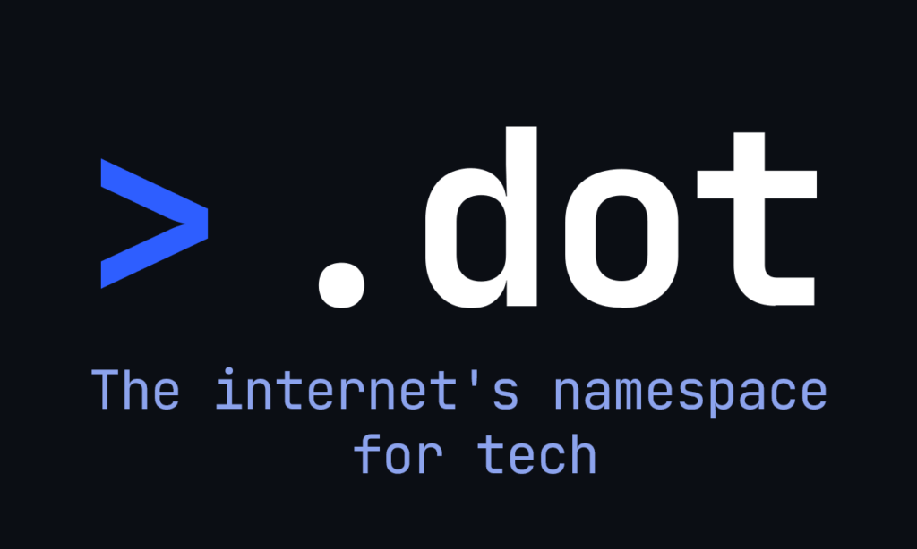 The .dot domain is here for developers