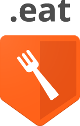 .eat domain logo