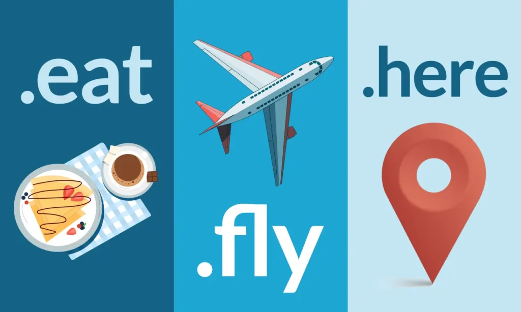 Eat, Fly, Here: Google’s three new domains take off